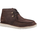 Hush Puppies Oswald Leder Herren Stiefel Braun