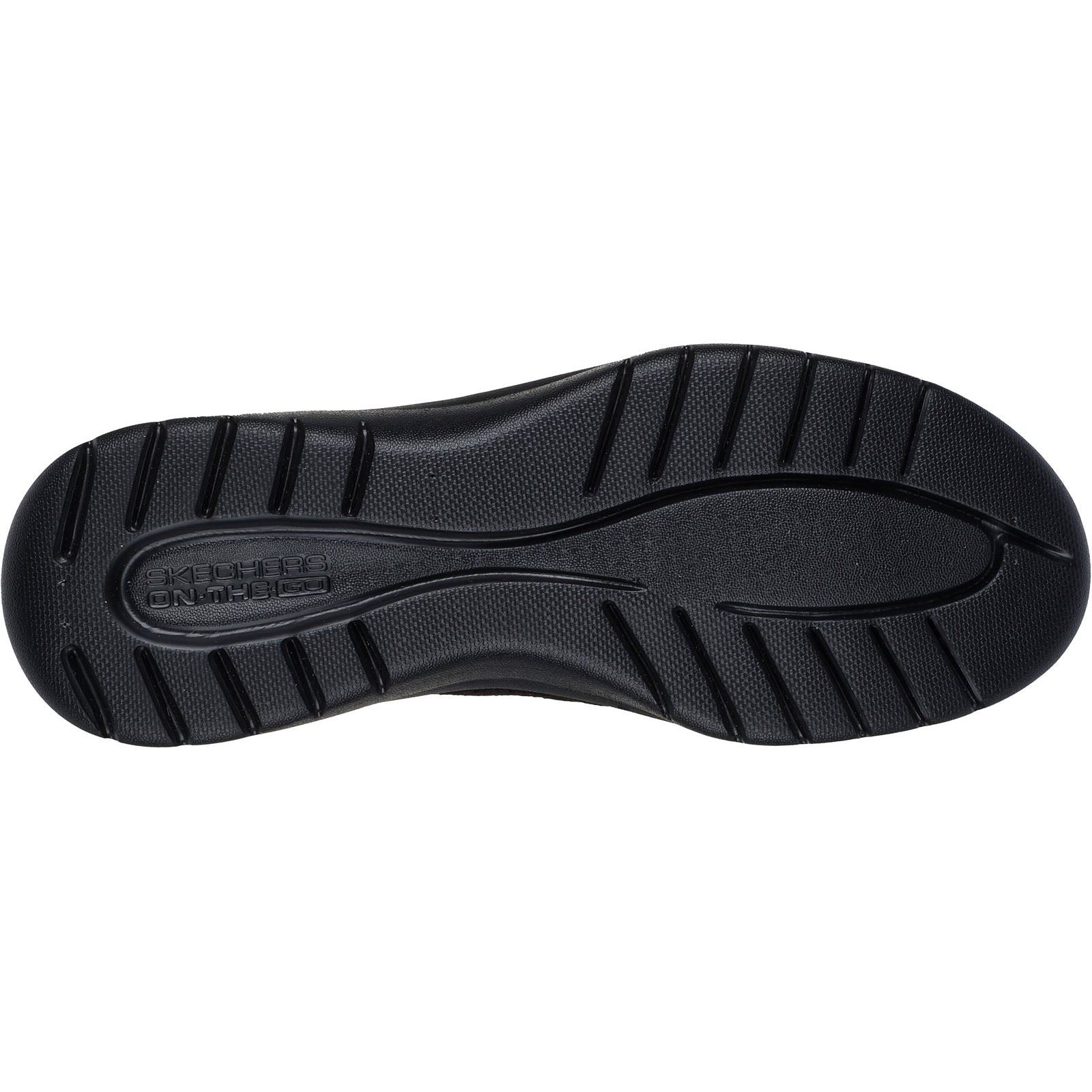 Skechers On-the-GO Flex Excellency Damen Sneaker In Schwarz Aus Textil