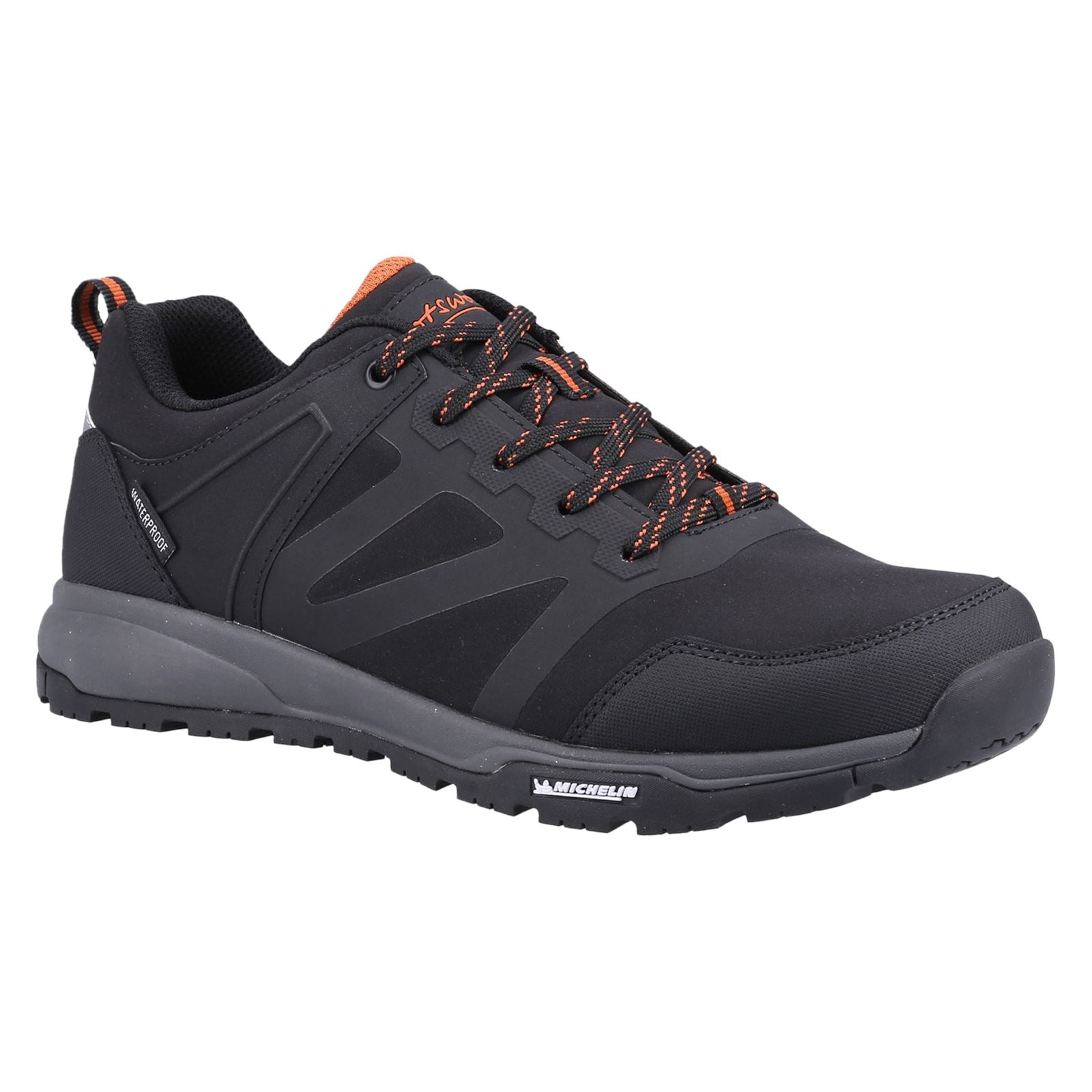 Cotswold Kingham Low Herren Wanderschuhe In Schwarz