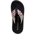 Rocket Dog Spotlight Monroe Damen Sandalen Aus Baumwolle In Leuchtendem Pink