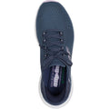 Skechers Edgeride Impression Damen Sneaker In Marineblau/Lavendel