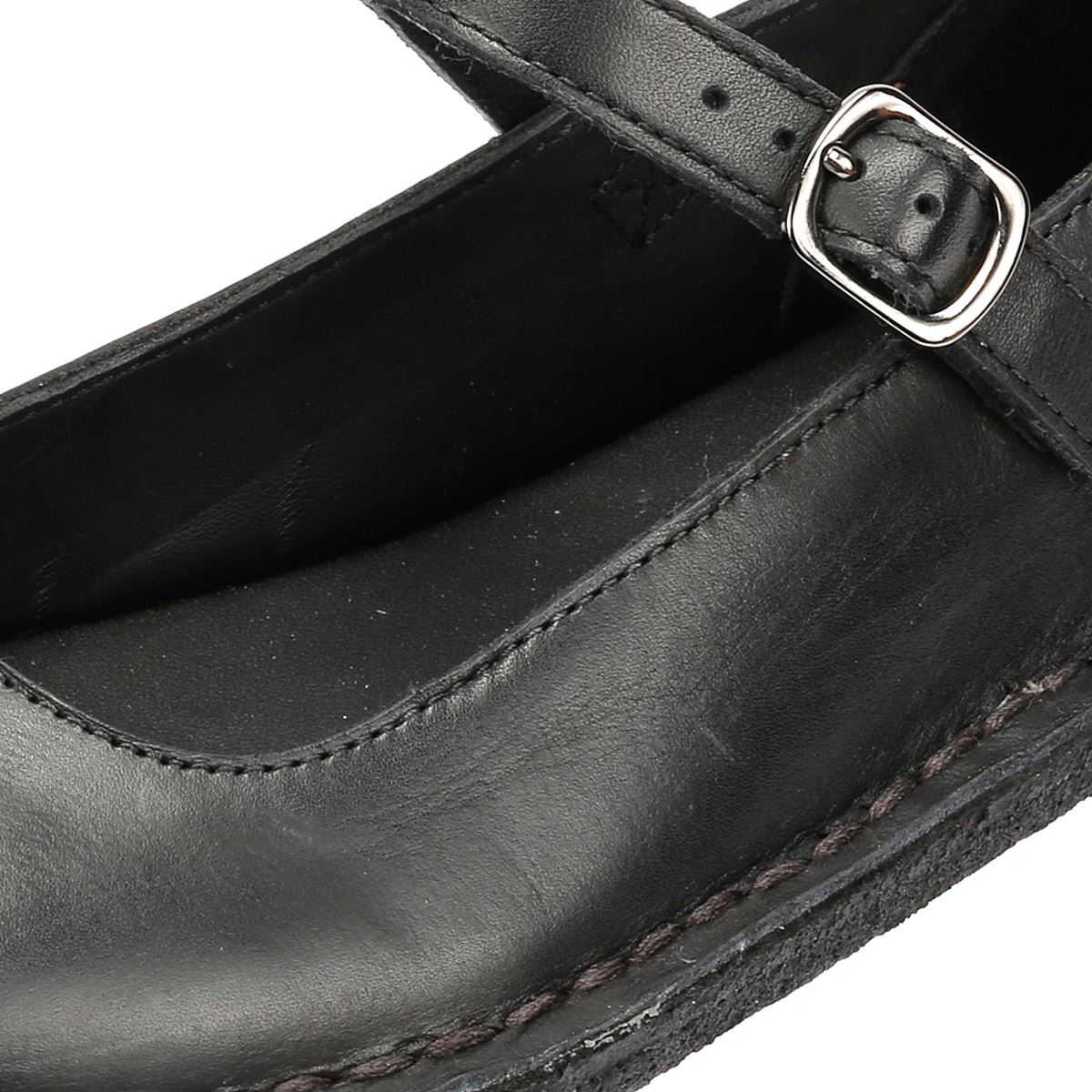 Clarks Originals Desert Jane Lederschuhe Für Damen In Schwarz