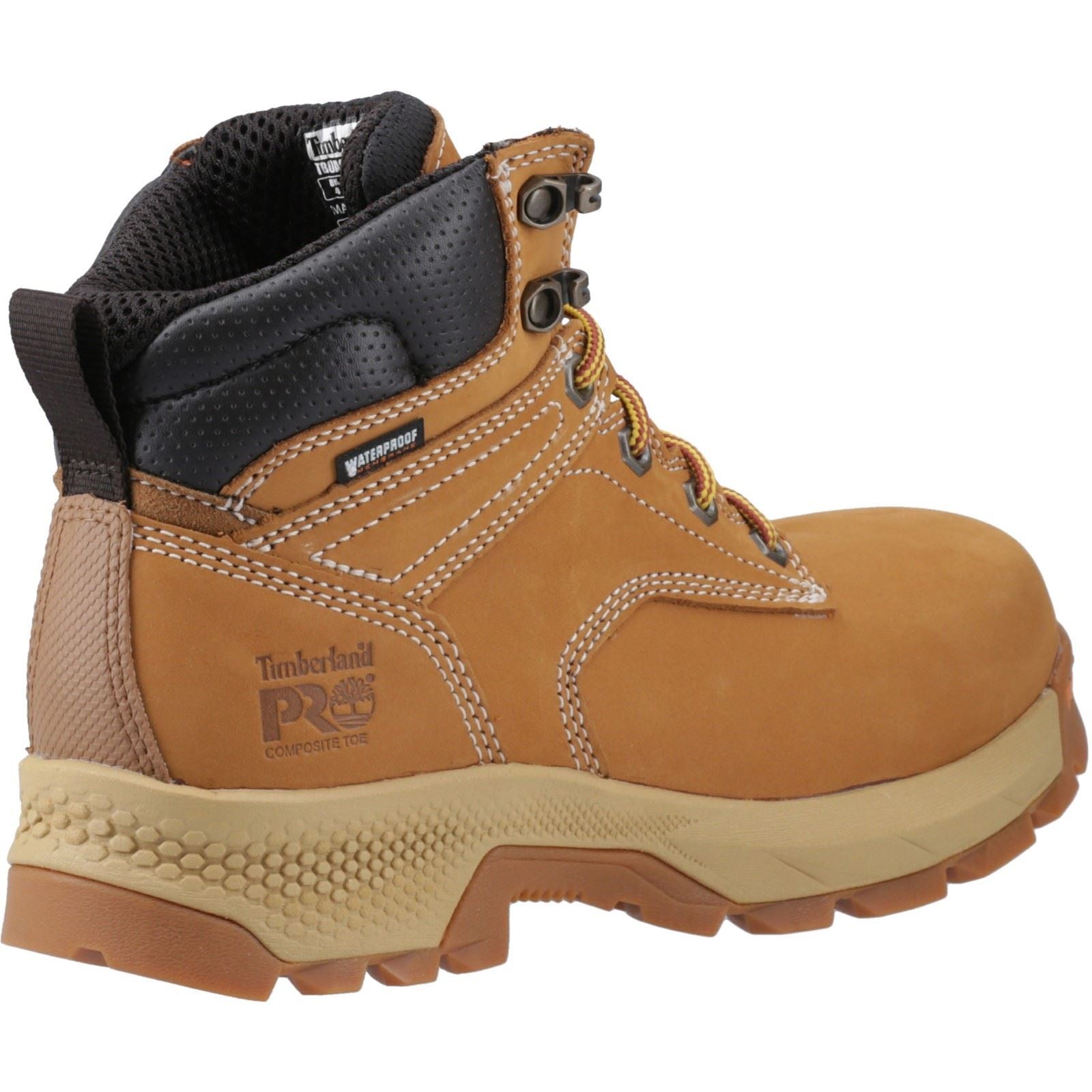 Timberland Pro Titan Sechs Zoll Leder Frauen Weizen Sicherheitsschuhe