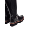 Pod Aleena Kunstleder Damen Schwarze Stiefel