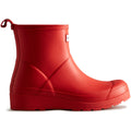 Hunter Play Short Gummistiefel Mit Rotem Damenlogo