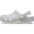 Crocs Classic Glitter Clog Thermoplastische Weiße Loafer