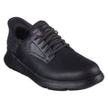 Skechers Garza - Gervin Schwarze Farbe Herren-Schnürschuhe Aus Leder