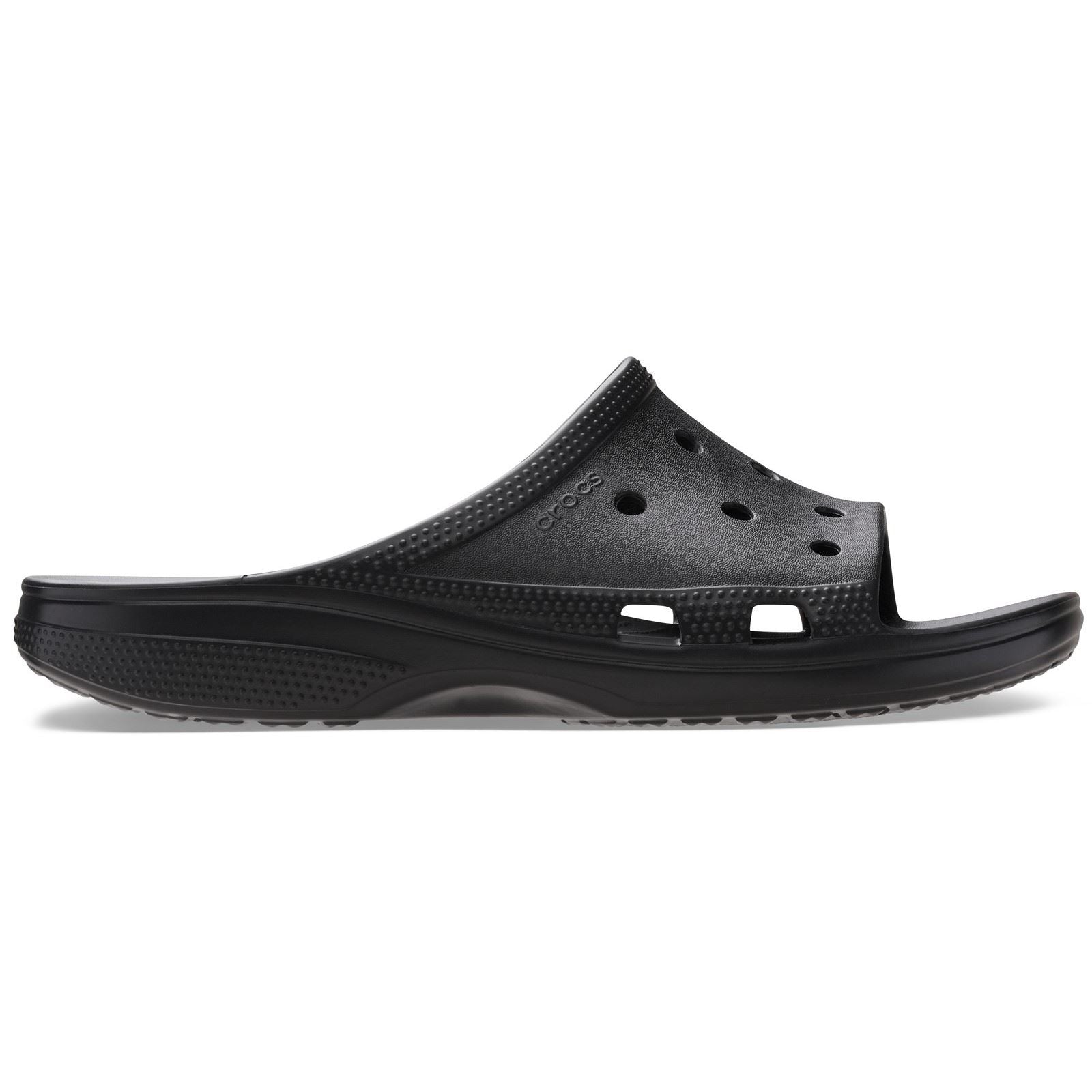 Crocs Saturday Eva Damen Schwarze Pantoletten