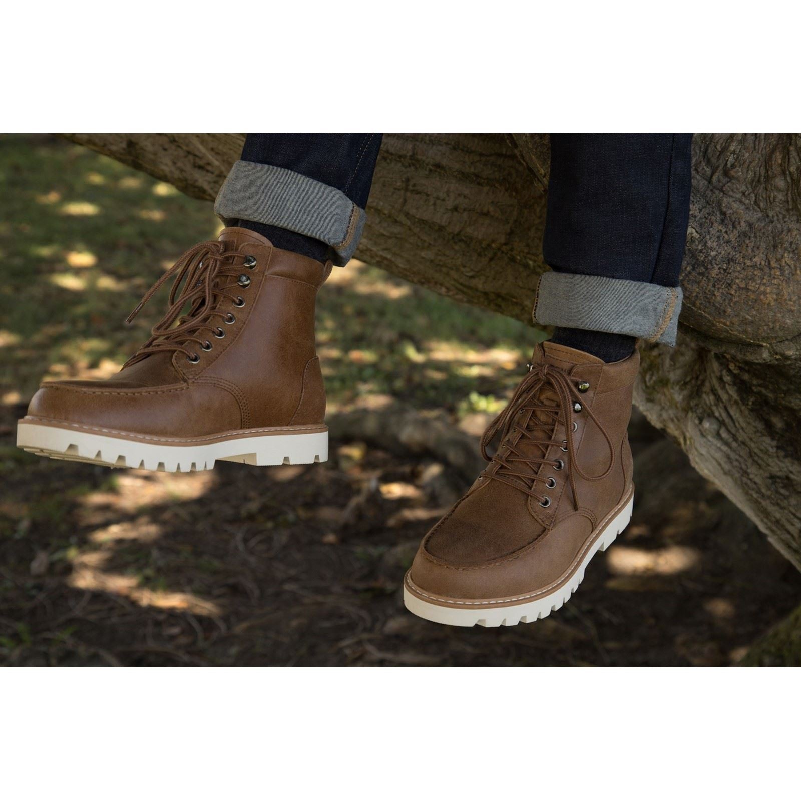 TOMS Palomar Leder Herren Stiefel In Tan