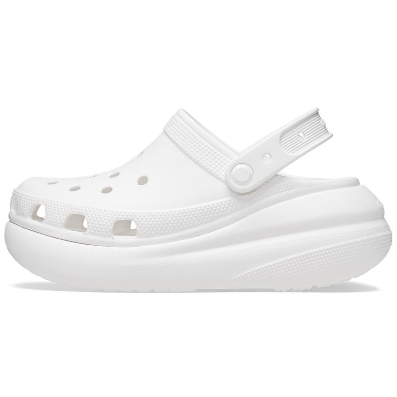 Crocs Classic Crush Eva Damen Clogs In Weiß