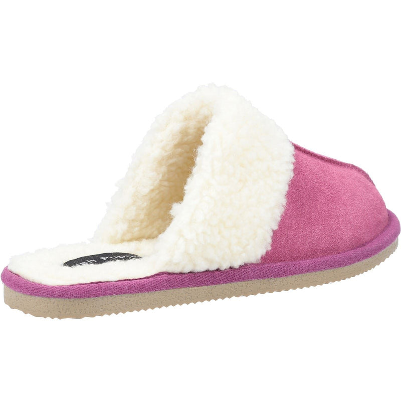 Hush Puppies Arianna Wildleder Damen Rosa Hausschuhe