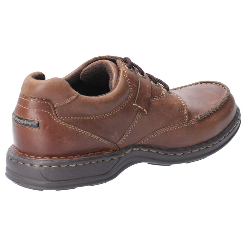Hush Puppies Randall II Leder Herren Braune Schnürschuhe