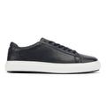 Ben Sherman Ace Cupsole Herrenblaue Ledersneakers