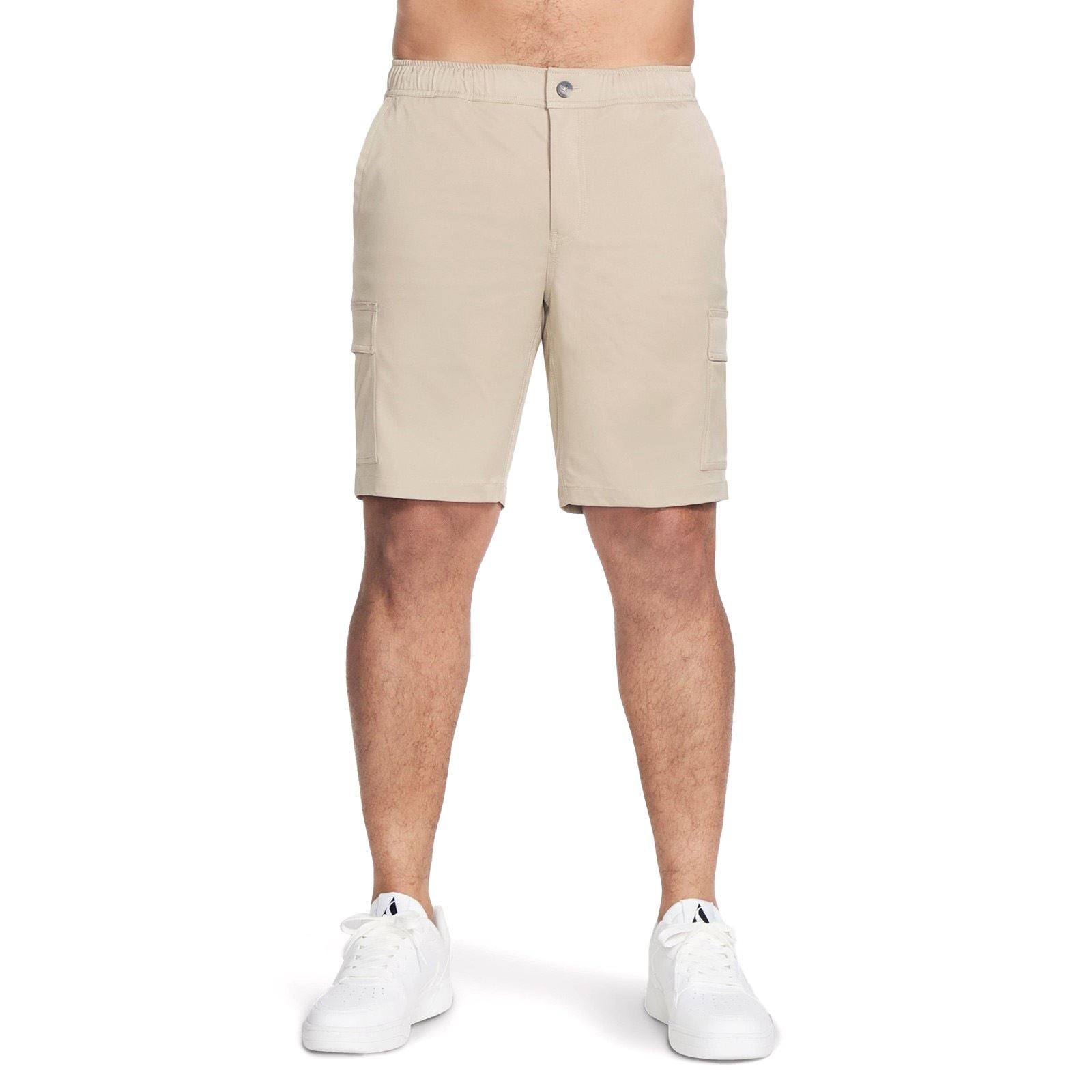 Skechers Performance Downtown Cargo 9 Inch Short Polyester Herren Natürliche Knielange Shorts