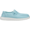 HEYDUDE Wendy Canvas 100% Baumwolle Damen Türkis Loafers