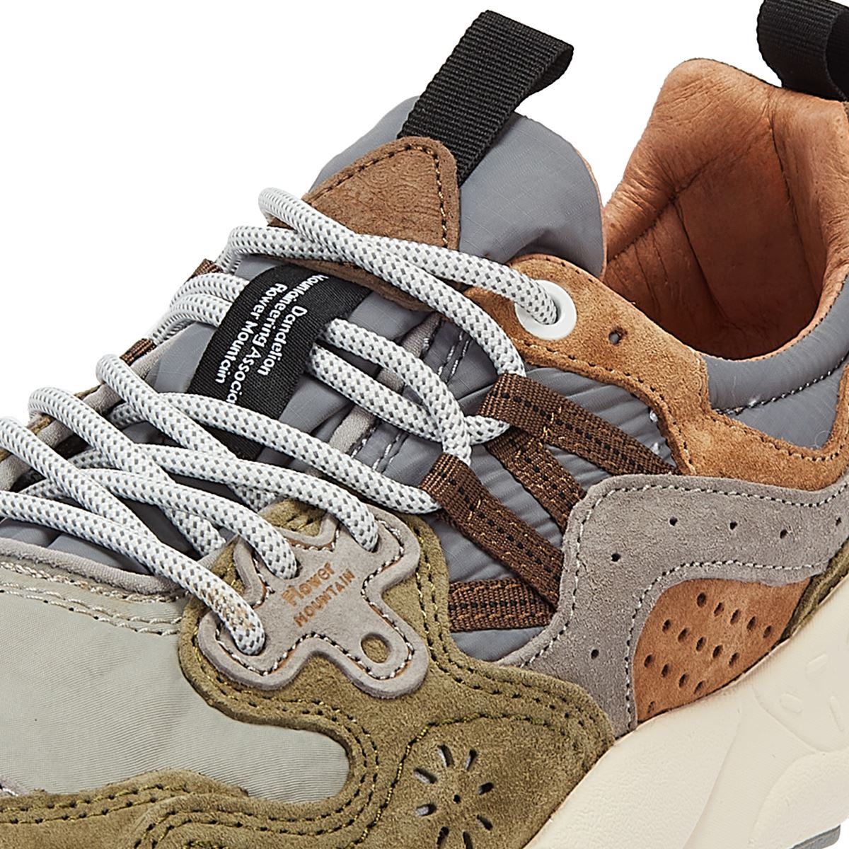 Flower Mountain Yamano Wildleder Herren Graue Turnschuhe
