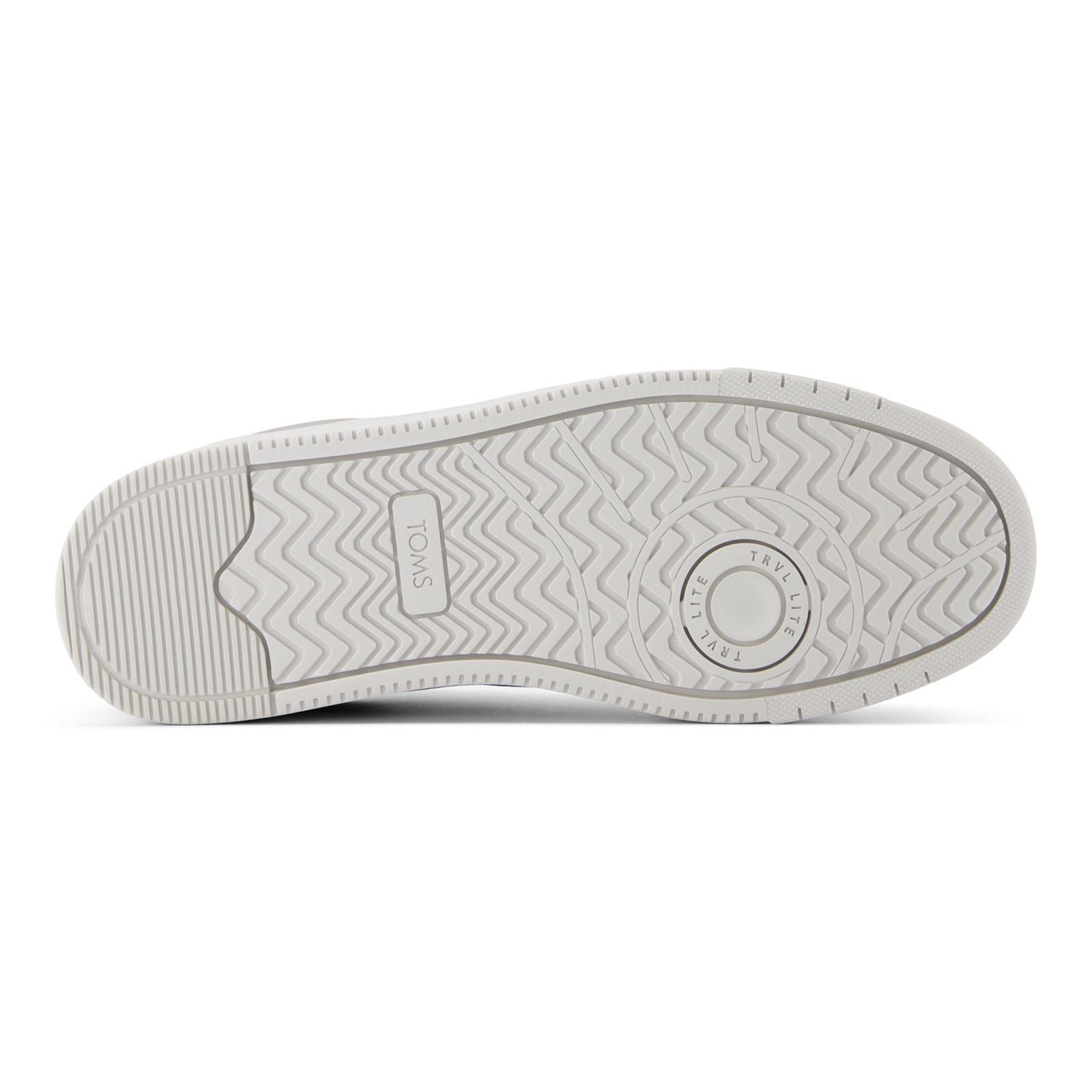 TOMS TRVL LITE 2.0 Low Herren Sneaker Aus Hellem Grau Leder