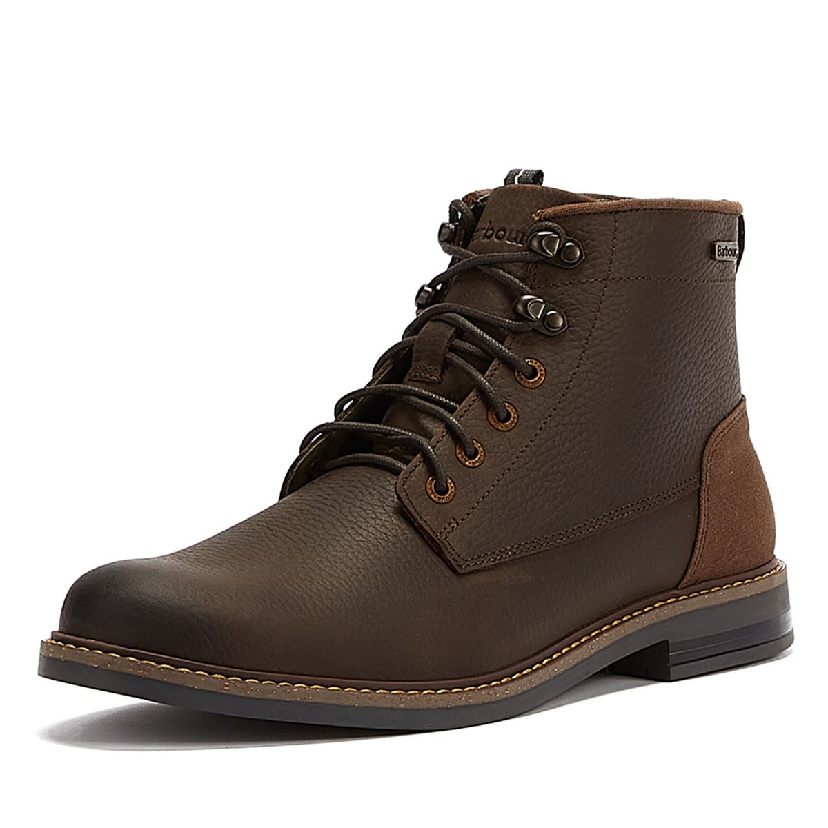 Barbour Deckham Mokka Herren Braune Stiefel