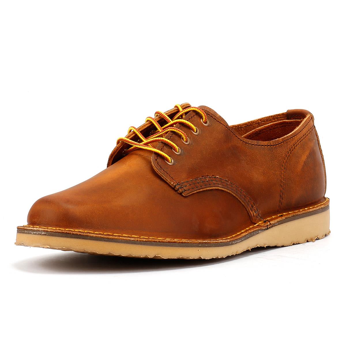 Red Wing Shoes Weekender Oxford Rough & Tough Herren Schnürschuhe Aus Braunem Leder