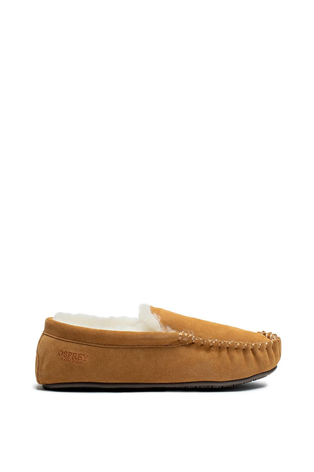 Osprey London The Sunday Wildleder Herren Braune Hausschuhe