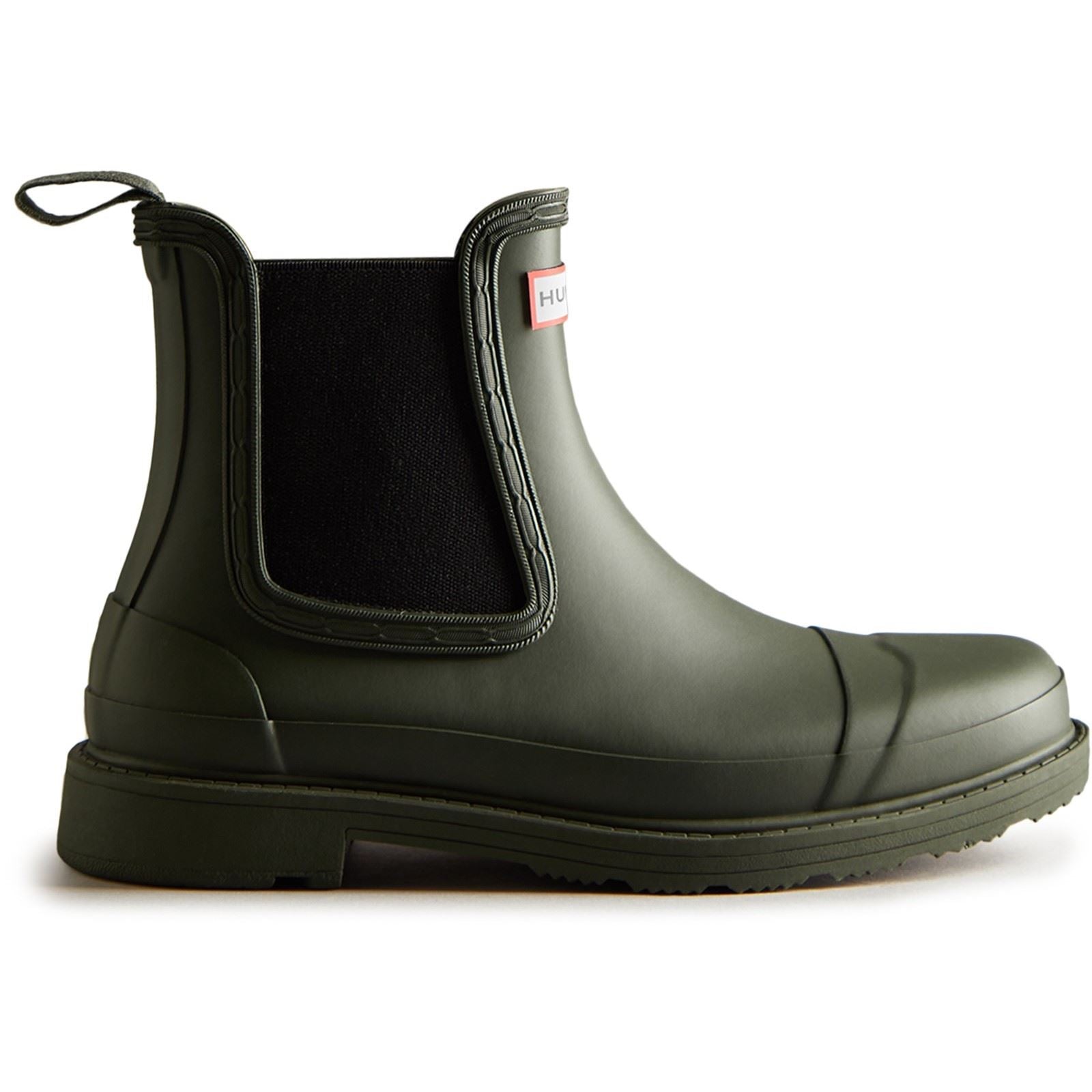 Hunter Commando Dunkelolive Gummistiefel Für Damen