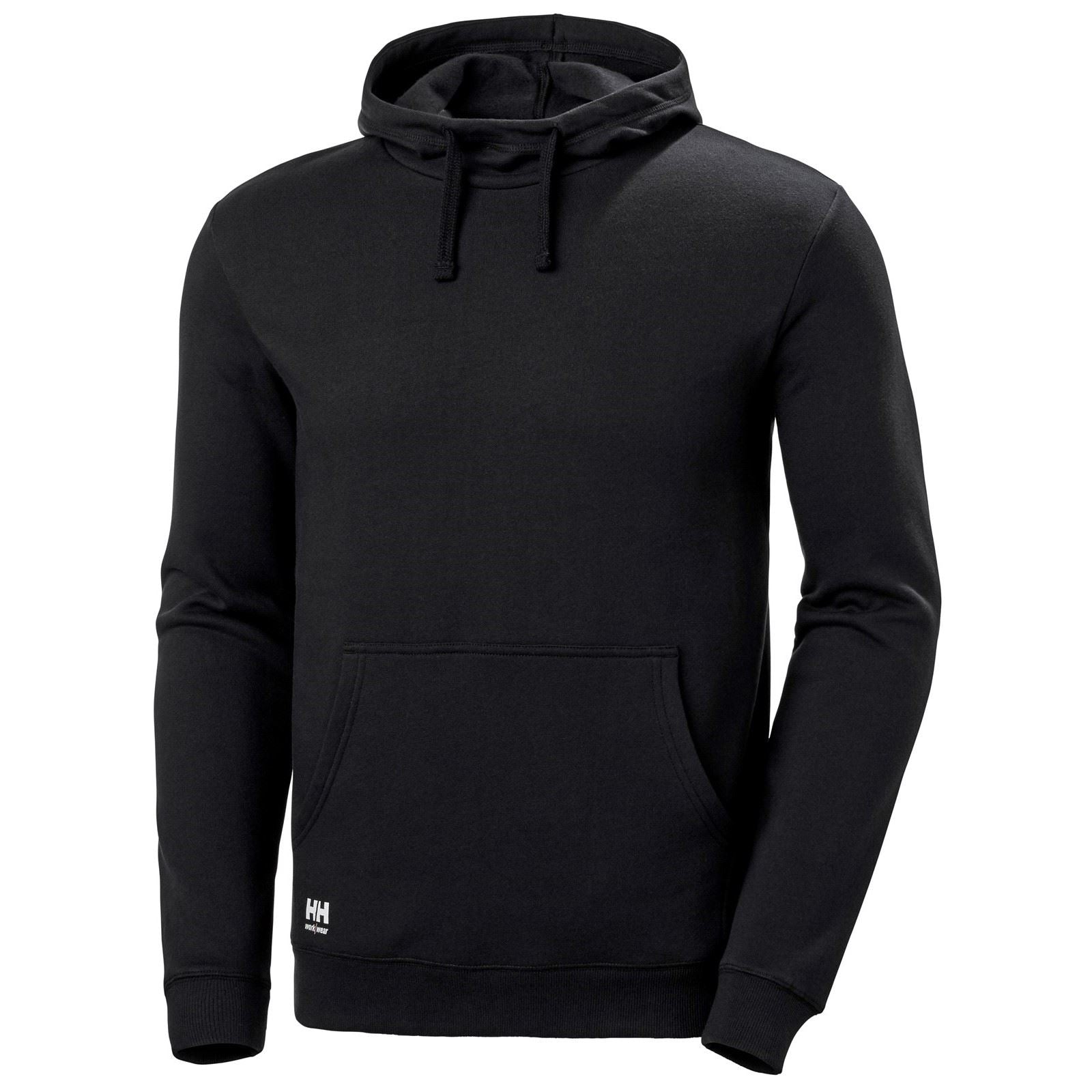 Helly Hansen Workwear Manchester Baumwolle Herren Schwarzes Kapuzensweatshirt