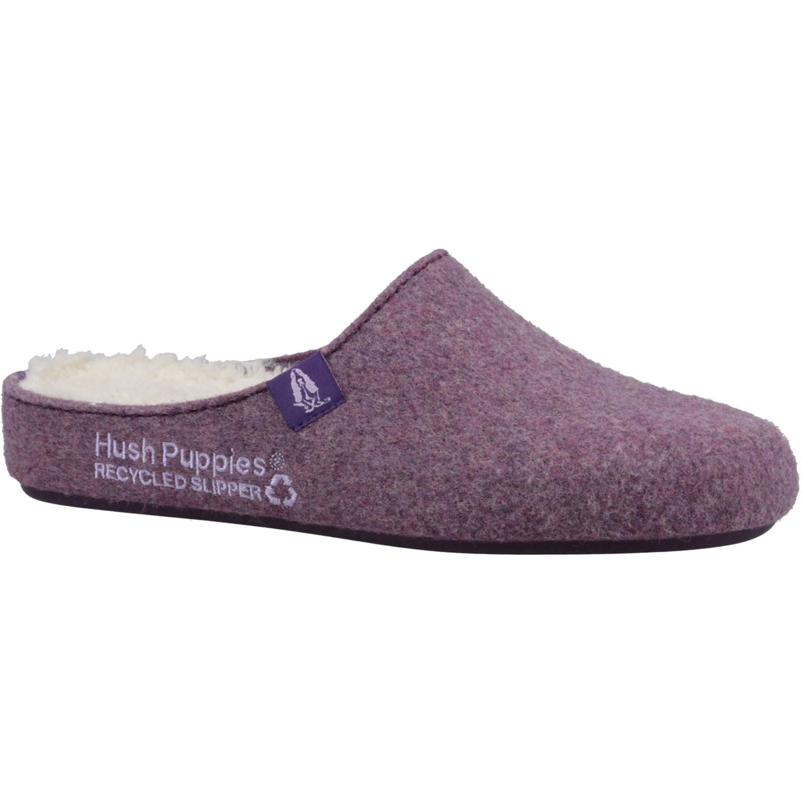 Hush Puppies The Good Damen Lila Hausschuhe