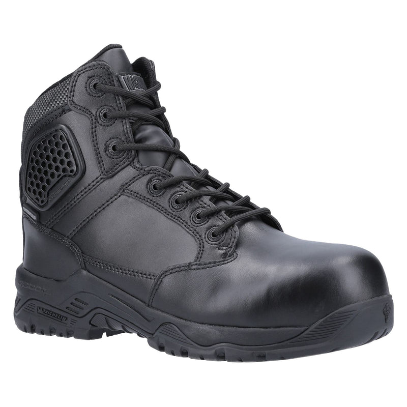 Magnum Strike Force 6.0 Leder Schwarze Sicherheitsstiefel