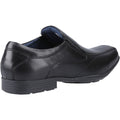 Pod Dundee Herren Slip-On Schuhe Aus Schwarzem Leder