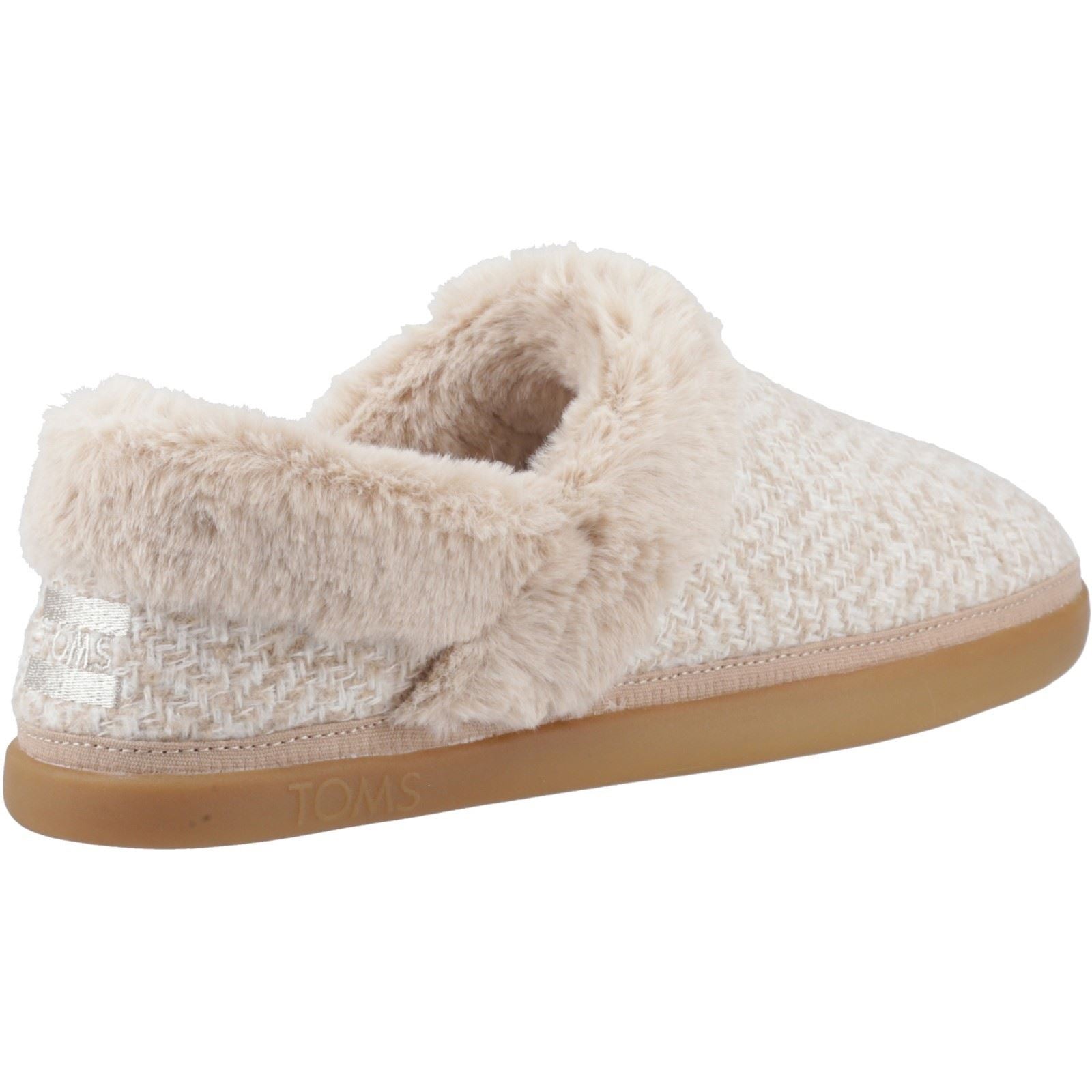 TOMS Oslo Polyester Damen Hausschuhe in Wollweiß