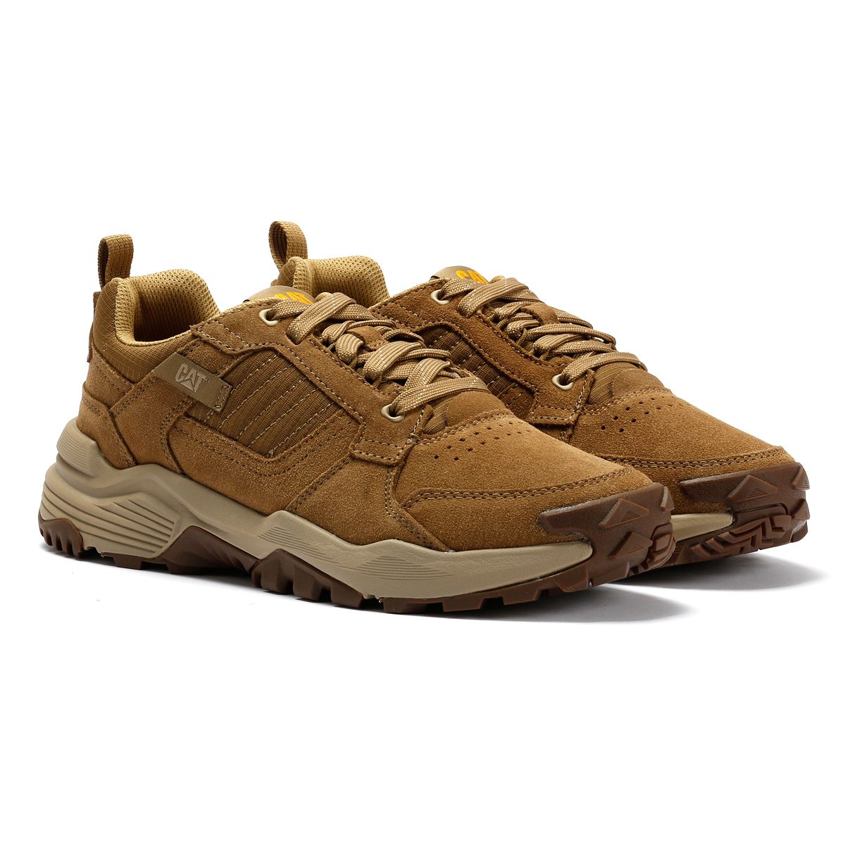 Caterpillar Grapple Wildleder Herren Braune Sneaker