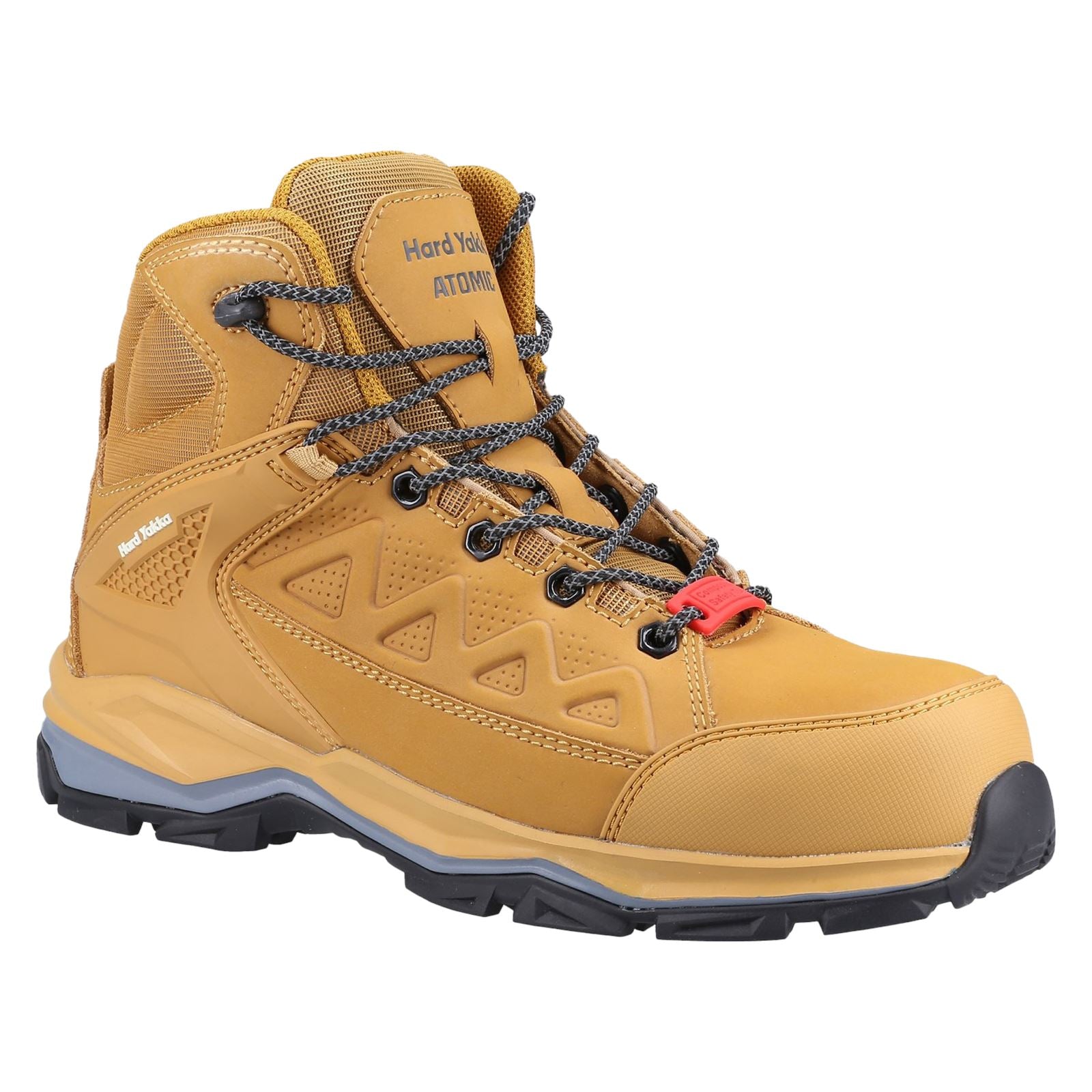 Hard Yakka Atomic Leder Weizen Sicherheitsschuhe