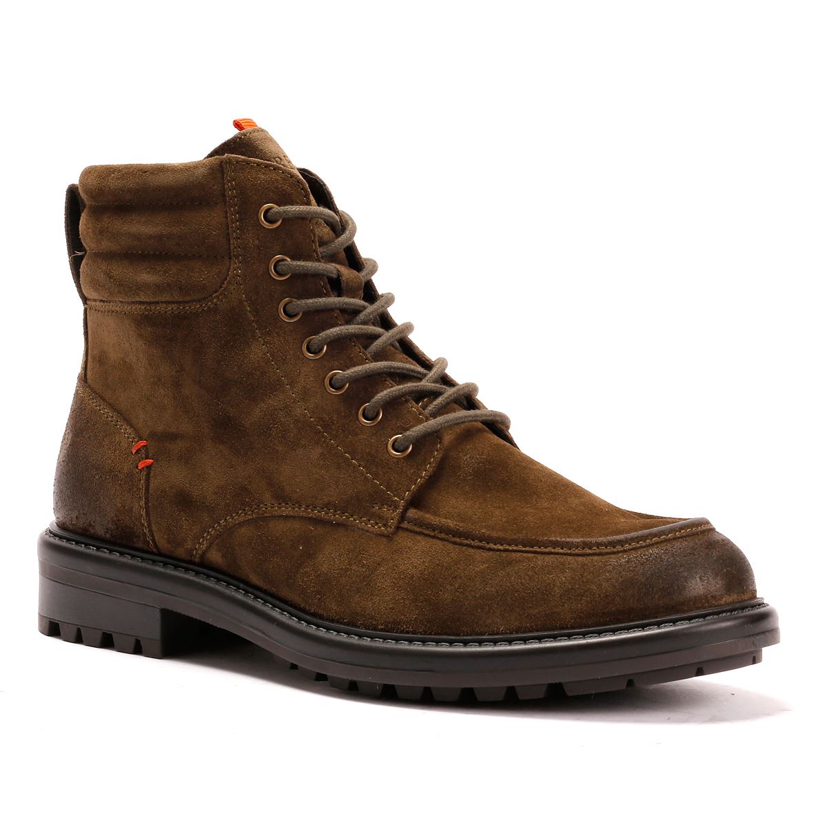 Osprey London The Pentney Wildleder Herren Stiefel In Grün