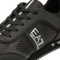 EA7 Black & White Carbon Herren Schwarze Turnschuhe