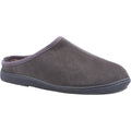 Hush Puppies Ashton Wildleder Herren Hausschuhe In Grau