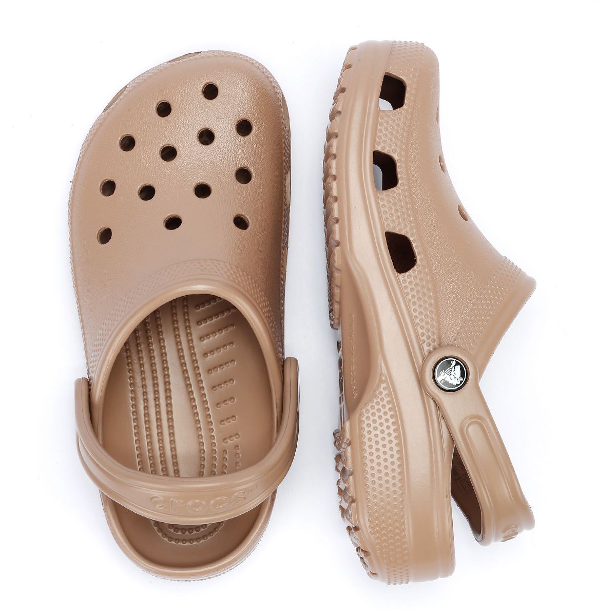 Crocs Classic Clogs Mit Latte-Muster