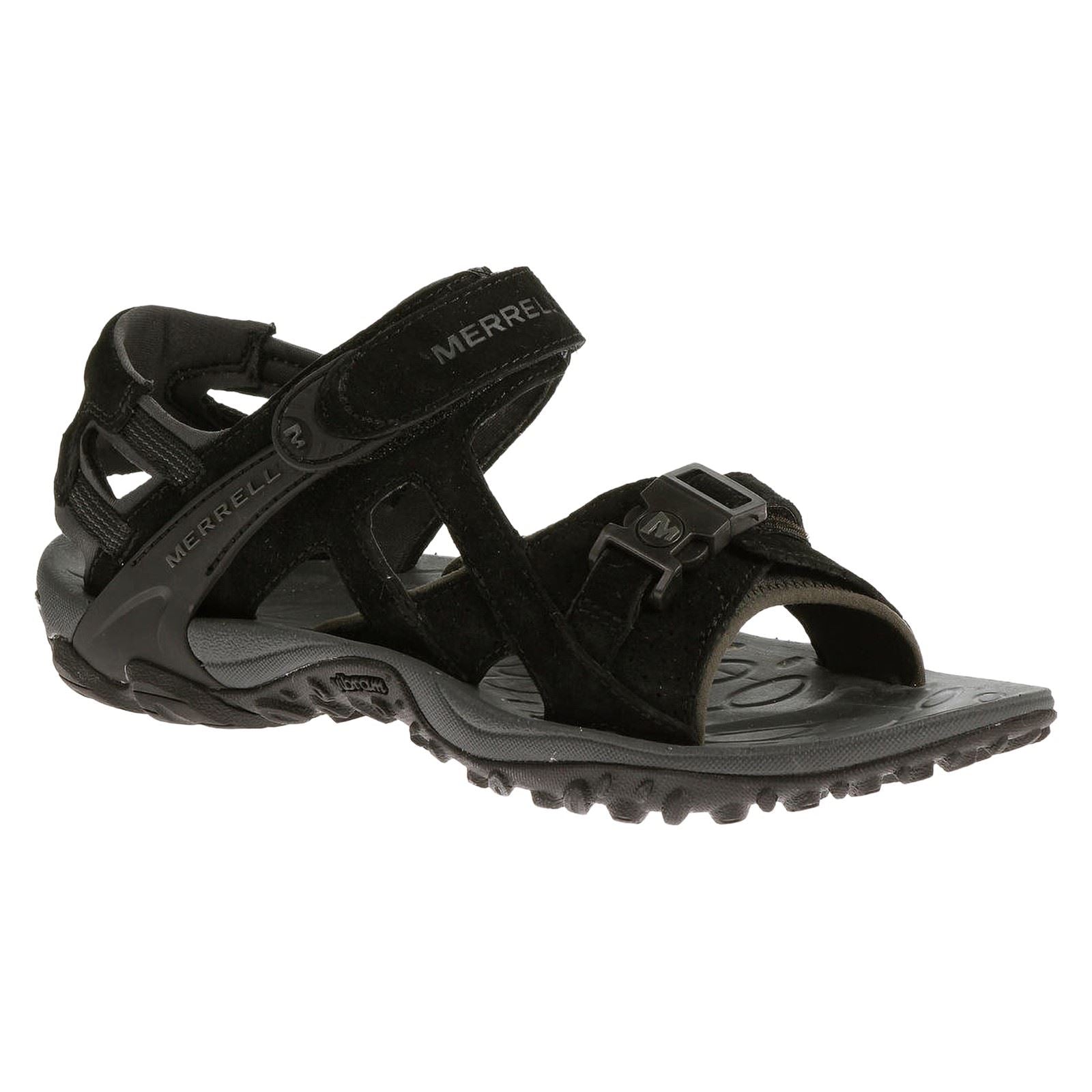 Merrell Kahuna III Wildleder Herren Schwarze Sandalen