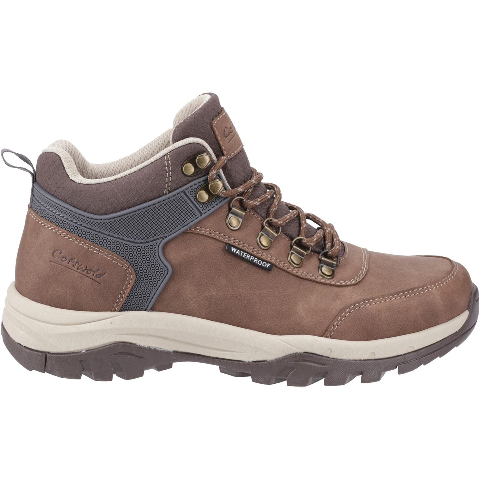 Cotswold Overbury Herren Wanderstiefel Aus Polyurethan In Braun