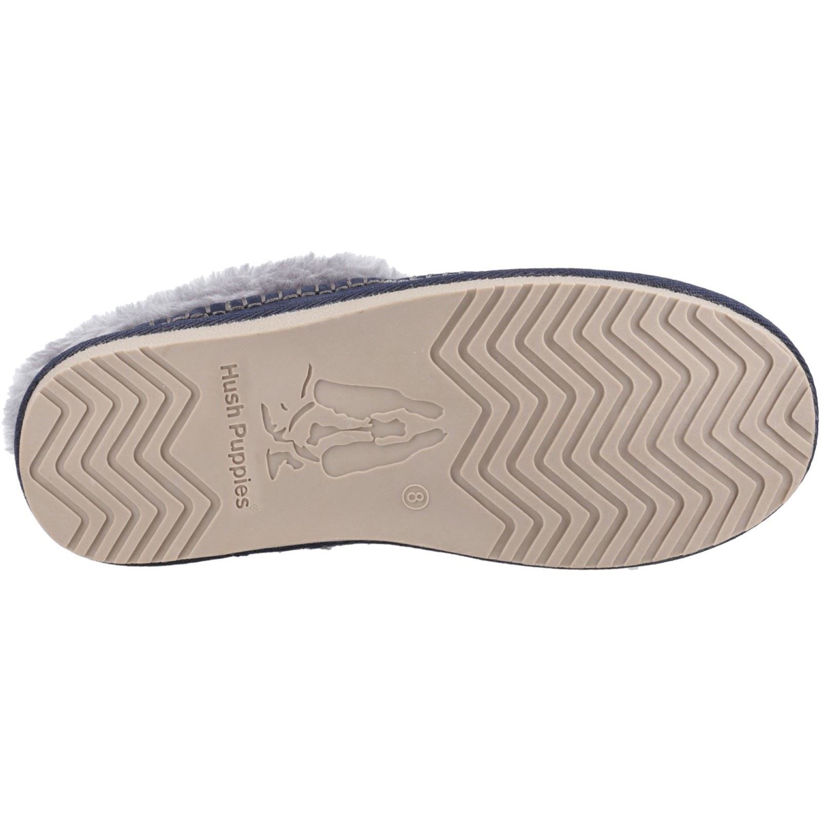 Hush Puppies Atticus Herrenhausschuhe aus Wildleder in Marineblau