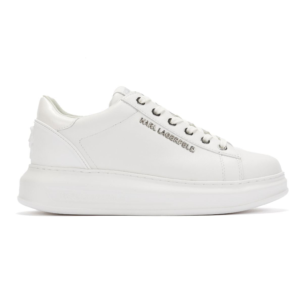 Karl Lagerfeld Kapri NFT Kounter Damen Sneaker Aus Weißem Leder