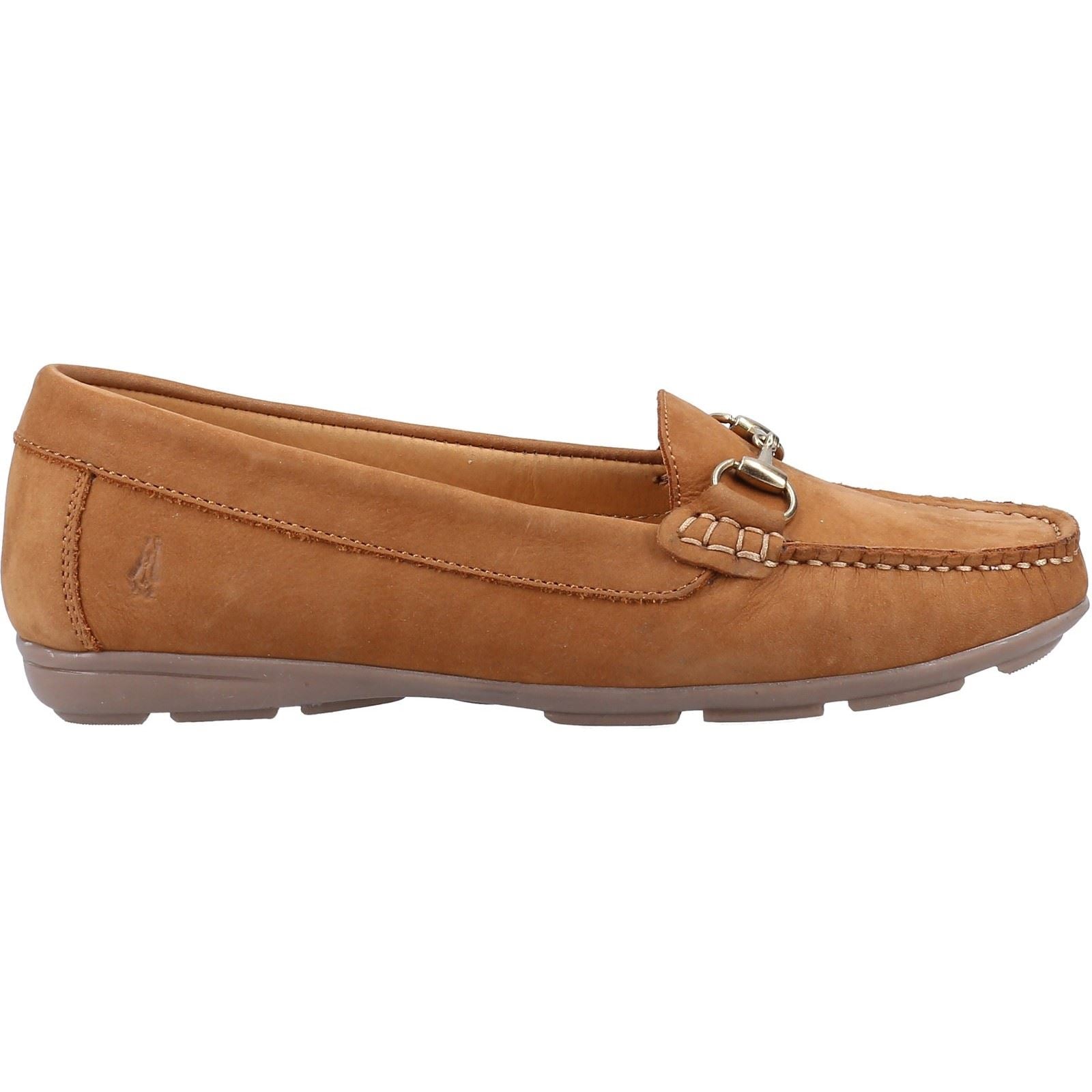 Hush Puppies Molly Snaffle Lea Nubuk Damen Loafer In Braun