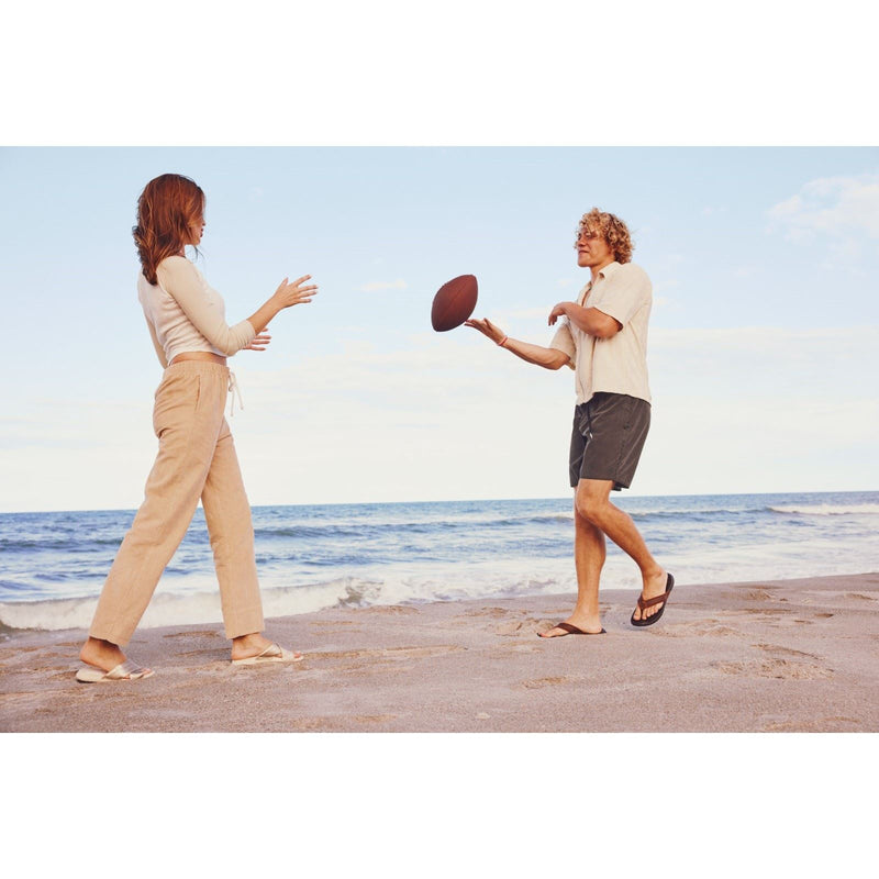 HEYDUDE Christi Slide Distressed Damen Metallic-Sandalen