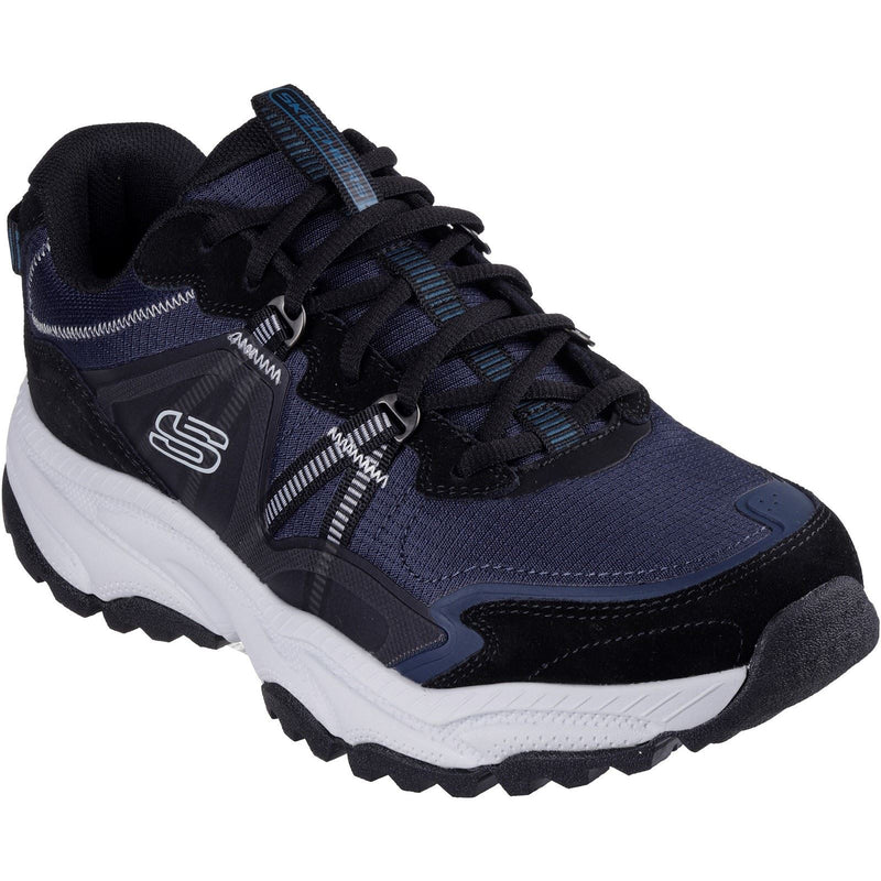 Skechers Vigor AT Richwood Herren Wanderschuhe Aus Leder In Marineblau/Grau