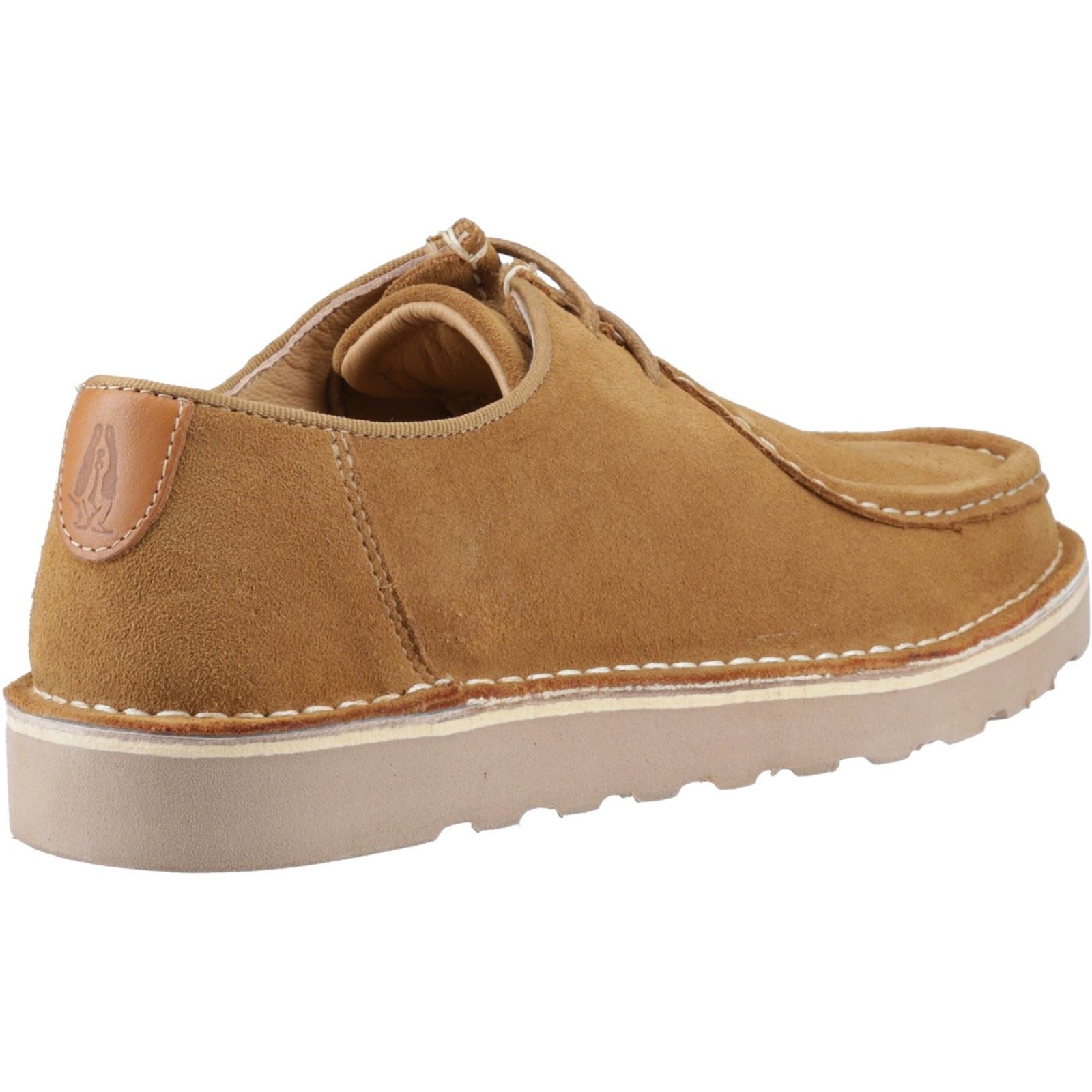 Hush Puppies Otis Wildleder Herren Schnürschuhe In Tan