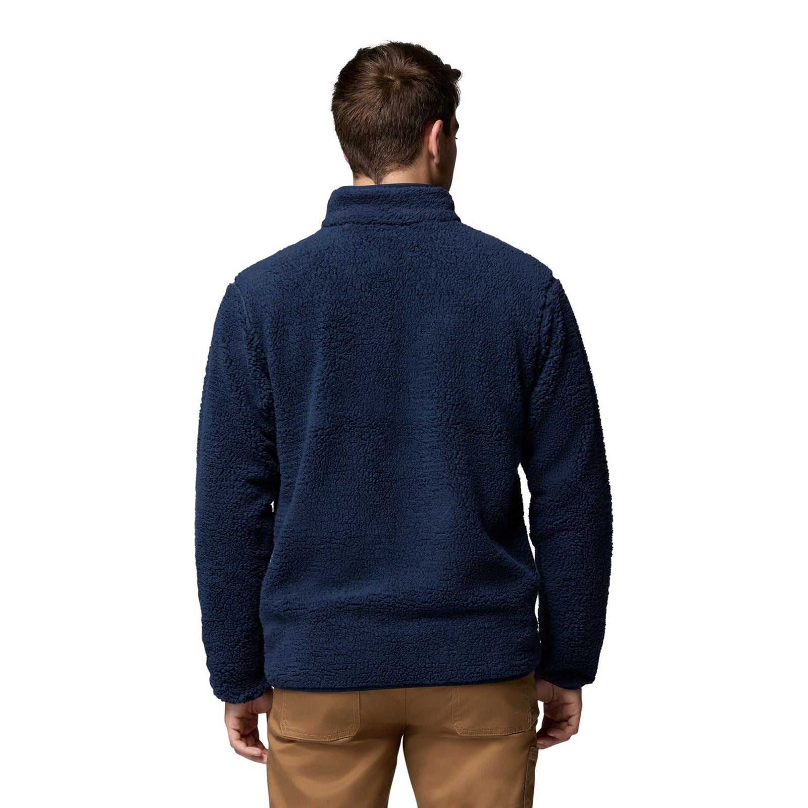 Columbia Rugged Ridge High Pile Full Zip Herren Blaue Fleecejacke