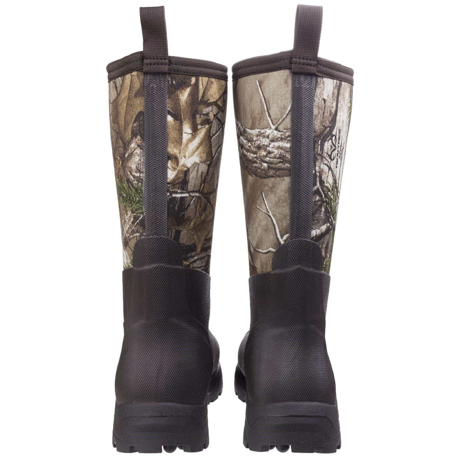 Muck Boots Derwent II Gummi Schwarz/Rinde Wellington-Stiefel