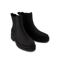 TOMS Bennet Leder Damen Schwarze Stiefel