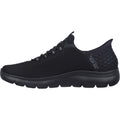 Skechers Slip-ins: Summits - High Range Synthetik Herren Sneaker In Schwarz