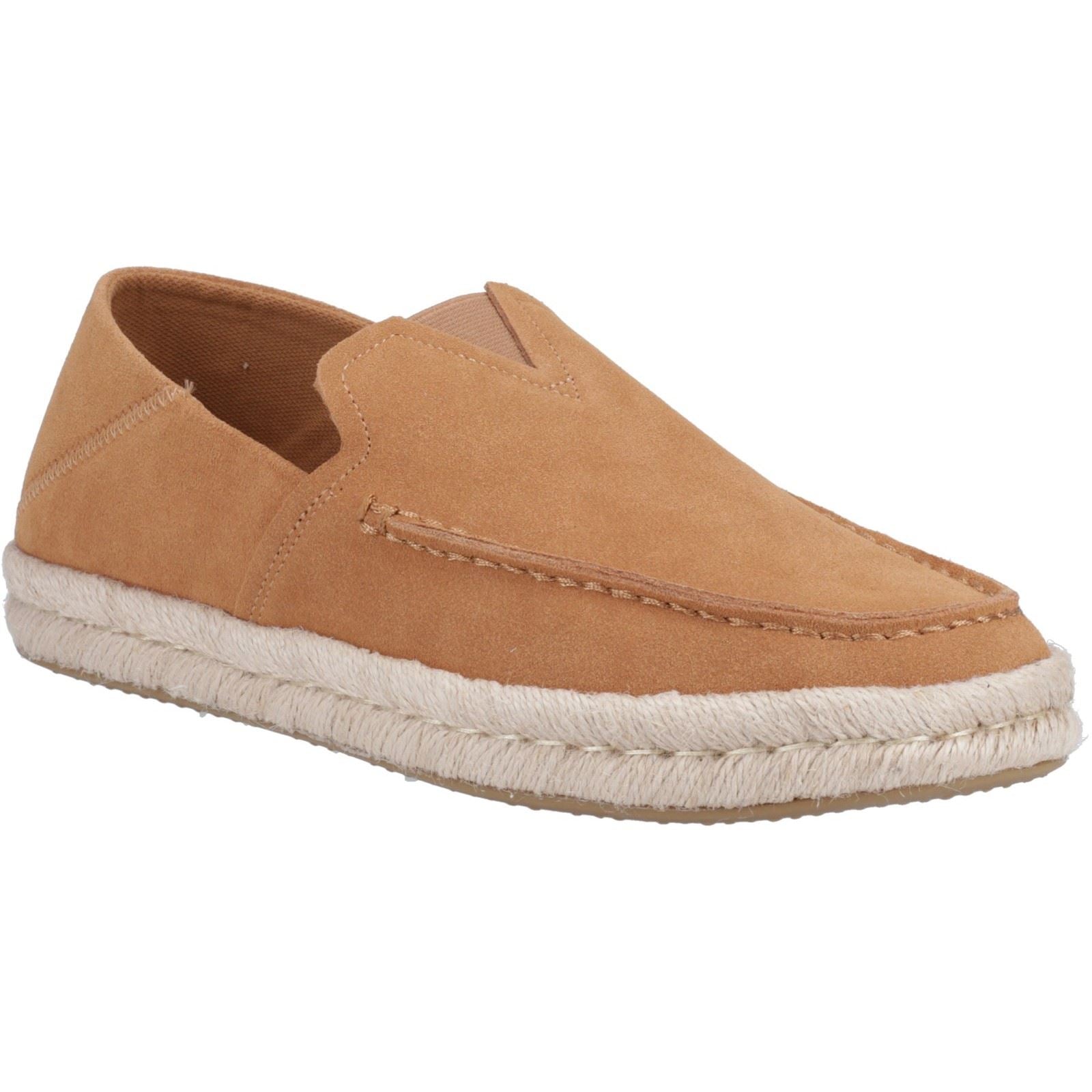 TOMS Alonso Leder Herren Tan Espadrilles
