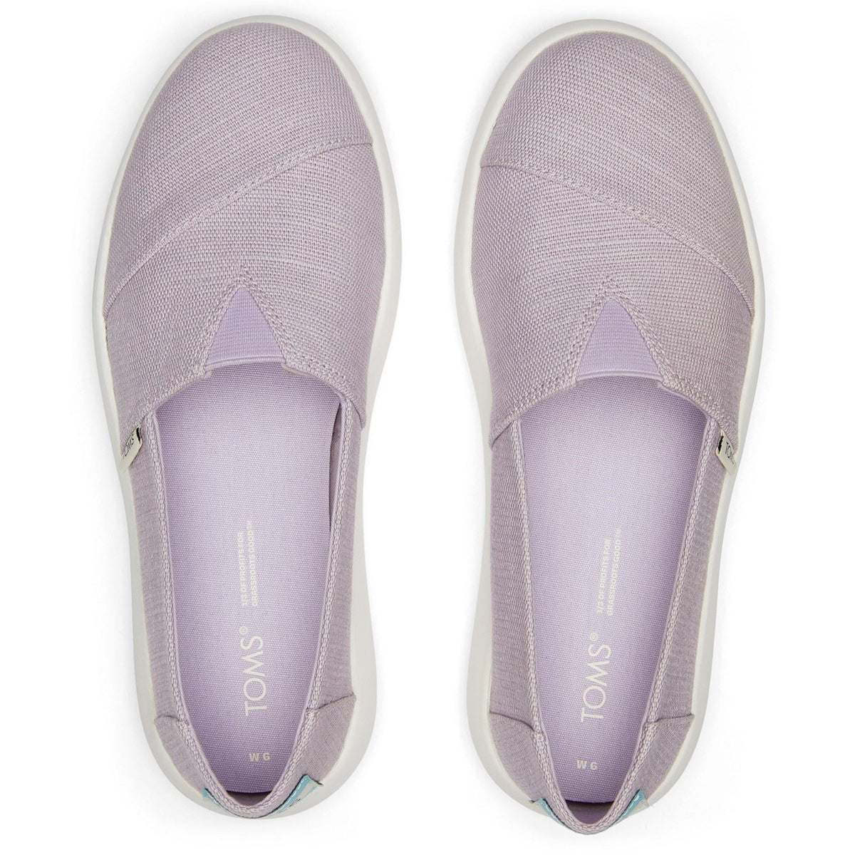 TOMS Alpargata Mallow Jutefrau Lila Espadrilles
